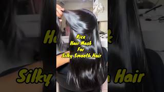 Rice Hair Mask For Silky Smooth Hair At Home  Rice Mask [upl. by Arley]