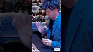 Why is Magnus Carlsen UPSET 😨 magnuscarlsen chess [upl. by Fabiola]