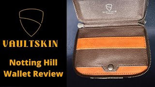 Finally A zipper wallet worth looking into Notting Hill by Vaultskin [upl. by Ninaj]