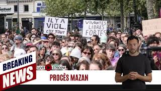 Procès des Violences Sexuelles à Mazan  Des Peines de Prison Requises [upl. by Nanette]