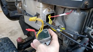 Tractor Voltage Regulator Diagnosis and Replacement [upl. by Zampino]