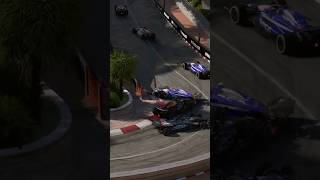 F1 24 Chaos at the Monaco Hairpin  Intense Action 🏁🔥 [upl. by Marco918]