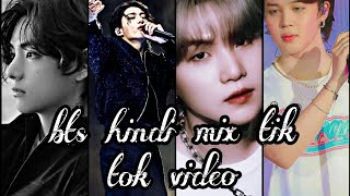 bts hindi mix tik tok 🔥🔥🥵🥵  hindi english songs mix  insta reels  btsarmy tiktok hindimix [upl. by Nnylatsirk]