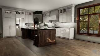 Cabinet Vision 3D rendering with VORTEK Spaces [upl. by Nauqed]