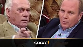 Uli Hoeneß im Doppelpass Der legendäre Streit mit Udo Lattek  SPORT1  CHECK24 Doppelpass [upl. by Merrell]