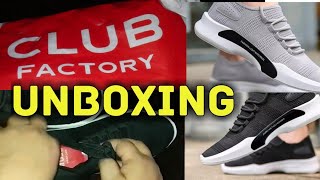 Club Factory Shoes Unboxing [upl. by Solraced]