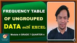 Constructing Frequency Table of Ungrouped Data  Grade 7 Quarter 4 [upl. by Anavlys]