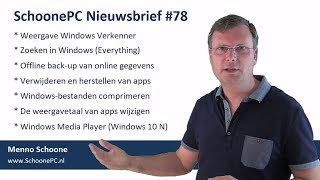 SchoonePC Nieuwsbrief 78 [upl. by Dlared]