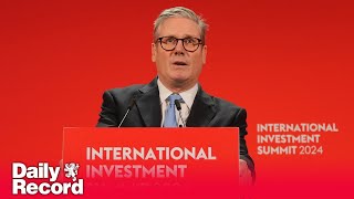 Keir Starmer pledges to ‘rip up the bureaucracy that blocks investment’ [upl. by Leuname431]