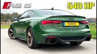 540HP TUNED Audi RS5 B9  REVIEW on AUTOBAHN [upl. by Mooney319]