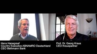 CEO Talk Hans Hanegraaf Corona und die Bankenbranche [upl. by Ades521]