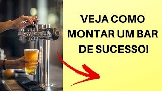 COMO MONTAR UM BAR [upl. by Edin]