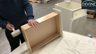 How to assemble a drawer cabinet step by step [upl. by Windham]