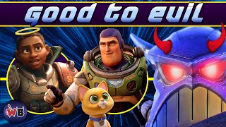 Pixars LIGHTYEAR Characters Good to Evil 🚀 [upl. by Aillil]