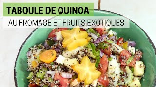 Recette du taboulé de quinoa 🍛 [upl. by Evoy]