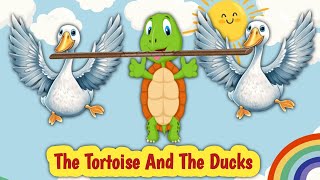 The Tortoise And The Ducks  English Stories For Kids  Bedtime Short Story  Kidofancy TV [upl. by Sonaj]