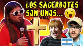 ARGENTINOS REACCIONAN A CARLOS BALLARTA  SACERDOTES COMEDIA SIN CENSURA NI FILTROS 😱 [upl. by Lemra]