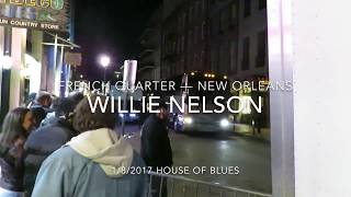 Willie Nelson’s Tour Bus  Parallel Parks in The French Quarter  New Orleans LA [upl. by Teyut102]