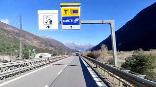 🇮🇹 Italy A32 Frejus Tunnel  Torino [upl. by Foulk179]