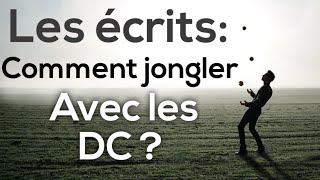 Les écrits de la formation ESMEAES  Quoi écrire et dans quel DC [upl. by Kho923]