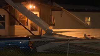 Roof blown off Apopka home as Hurricane Helene approaches state [upl. by Ronoel]