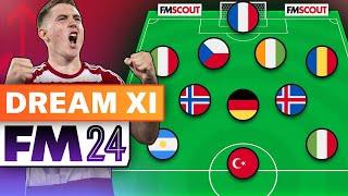 The ULTIMATE FM24 Wonderkid Dream 11  Football Manager 2024 Wonderkids [upl. by Slotnick]