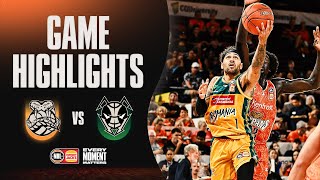 Cairns Taipans vs Tasmania JackJumpers  Game Highlights  Round 18 NBL24 [upl. by Arihk]