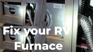 RV furnace Fix [upl. by Behrens]