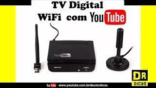 Tv Digital e WIFI Conversor e Receptor  Doutor Dicas [upl. by Routh]