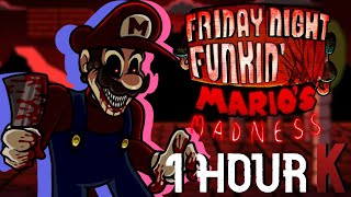 Its A Me Remastered  Friday Night Funkin FULL SONG 1 HOUR [upl. by Lewes]