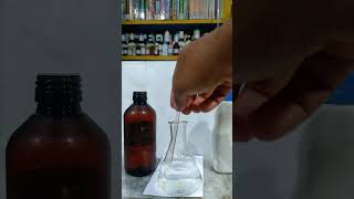 Redox reaction using potassium per manganate solution PracticalTheoryClassroom subscribe viral [upl. by Ahsirtal]