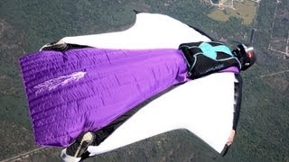 Glide Ratio  Wingsuit VS Parachute [upl. by Godliman]