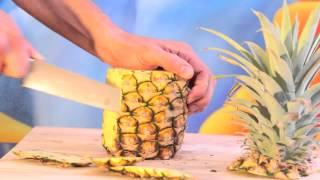 How to eat PINEAPPLE [upl. by Helen]