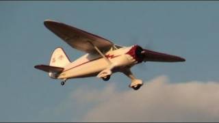 Parkzone Stinson Reliant SR10 BNF Review and Maiden Flight [upl. by Rozele90]