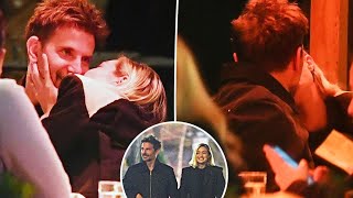 Gigi Hadid plants a kiss on Bradley Cooper during PDApacked date night in NYC gigihadid akkunews [upl. by Icak]