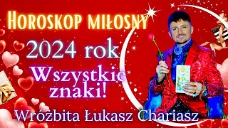 HOROSKOP MIŁOSNY na 2024 rok Tarotowe czytanie dla wszystkich znaków zodiaku 🔮🌙 [upl. by Euginomod]