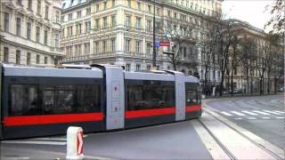 Trams in Vienna Wien  Wiener LInien  Straßenbahn  Ulf  Villamosok Bécsben [upl. by Gustavus]