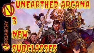 3 NEW DampD Subclasses Druid Fighter Wizard Unearthed Arcana Review [upl. by Annadiane]