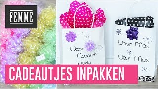 Cadeautjes Amerikaans inpakken  FEMME [upl. by Theran965]