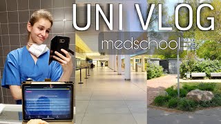 Medizin UniVLOG ✨  🧫 Lernen Arbeiten Sport [upl. by Faires]