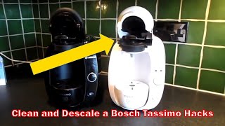 How to clean and descale a Bosch Tassimo Coffee Machine [upl. by Harper]