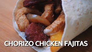 CHORIZO CHICKEN FAJITAS  Student Recipe [upl. by Odlanar352]