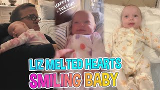 7 Little Johnstons Liz Johnston Melted Hearts Smiling Baby Leighton [upl. by Sothena]