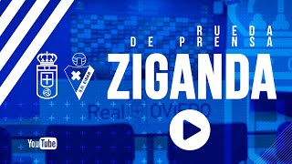 Rueda de prensa Ziganda  Real Oviedo  SD Eibar [upl. by Rivkah]