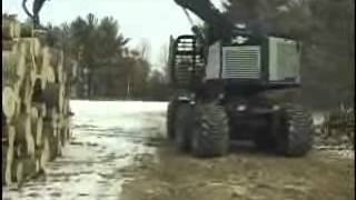 TimberPro TF 830 Forwarder [upl. by Bolitho]