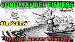 Coromandel fishersQuestion Answer8th Poem 6 Summary ramtuitionclasses [upl. by Amis122]