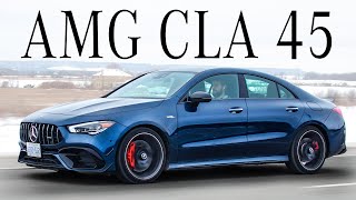 SUPER FUN 2020 MercedesAMG CLA45 Review [upl. by Pattin]