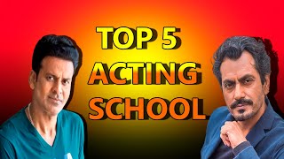 Top 5 Acting School best acting school in India acting classes near me  top 5 acting skill improve [upl. by Imoan]