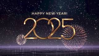 2025 Happy New Year Background 2025loop 2025loopbackground 2025backgroundvideo [upl. by Othe]