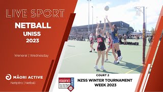 Netball  UNISS 2023  Court 2 [upl. by Jeniece]